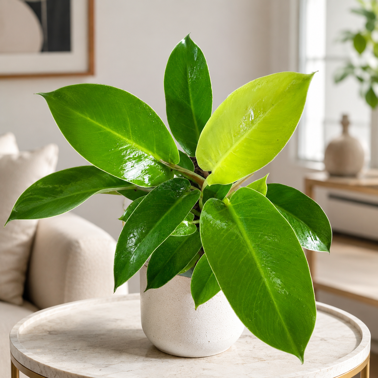 Filodendro Moon Light de Interior | Planta Decorativa Premium
