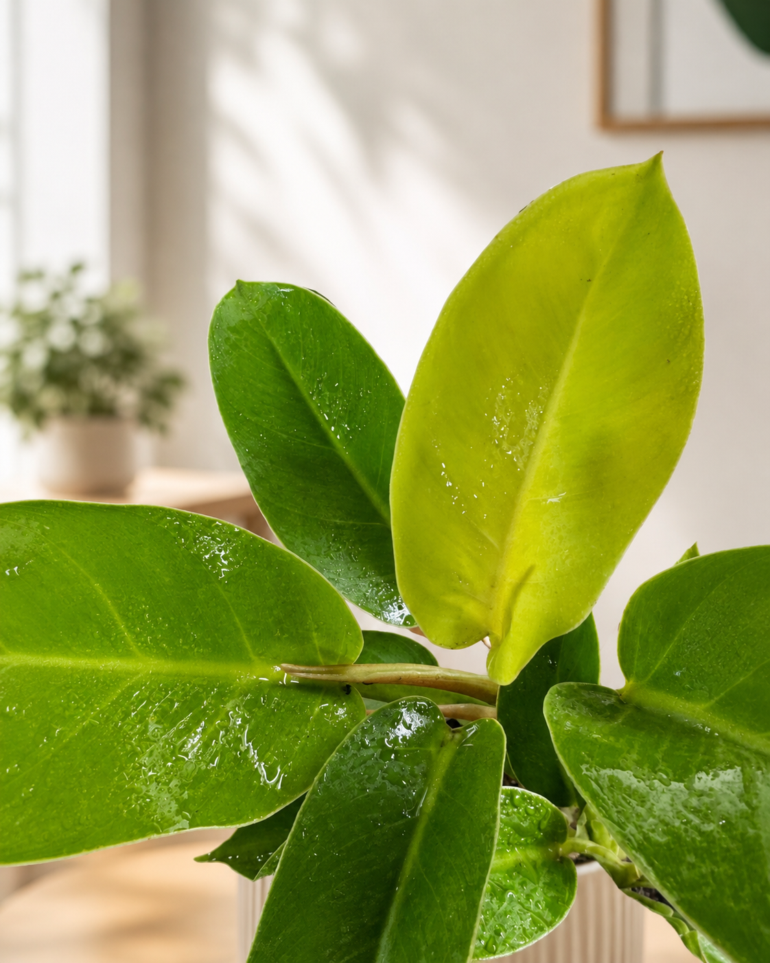 Filodendro Moon Light de Interior | Planta Decorativa Premium