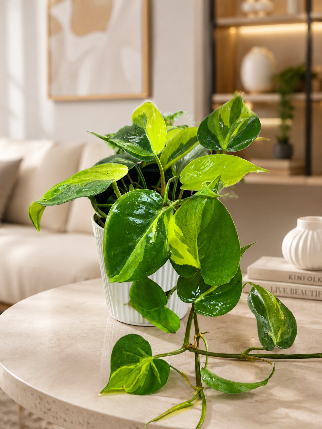 Philodendron Cordatum Brasil de Interior | Planta Colgante Decorativa