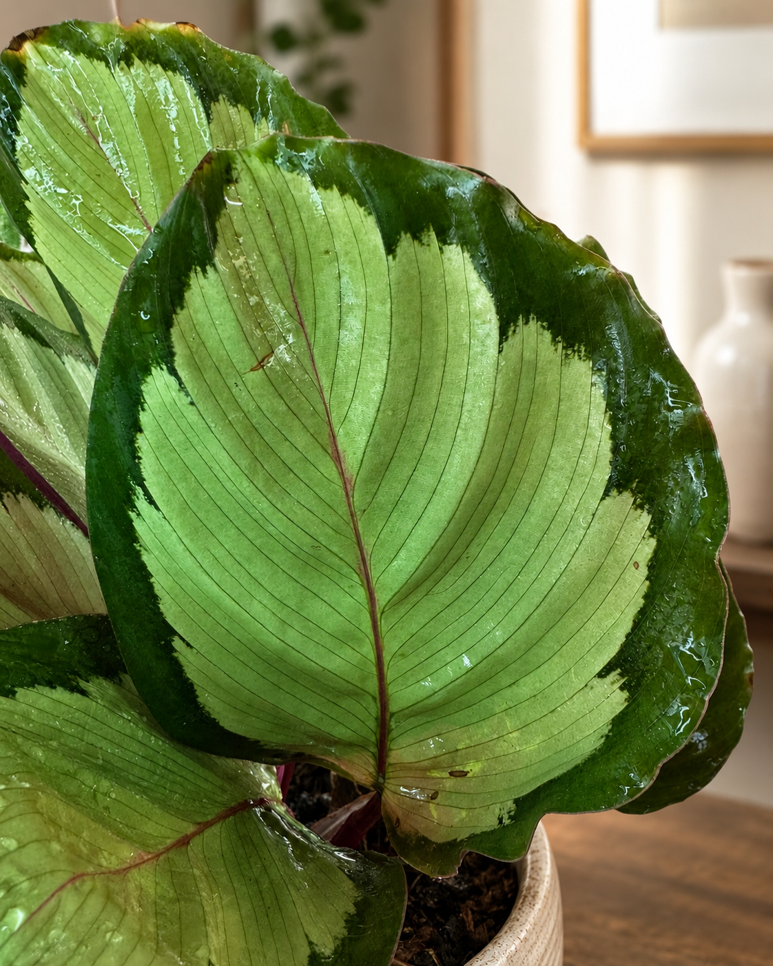 Calathea Corona de Interior | Planta Decorativa Tropical