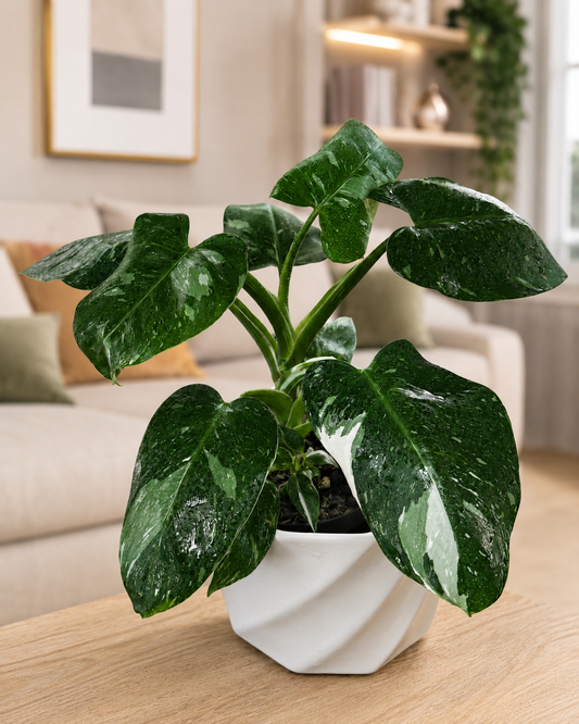 Filodendro White Princess de Interior | Planta Variegada Premium
